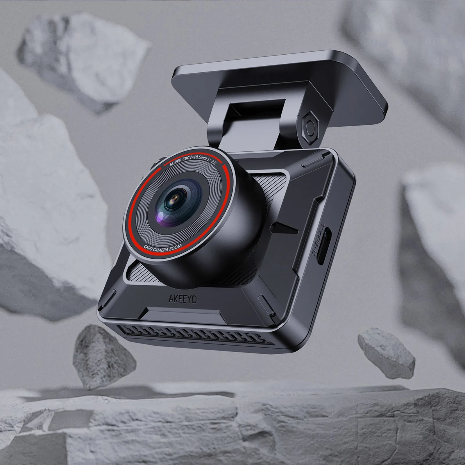 Kamera samochodowa wideorejestrator P1 FullHD 30fps - czarna 9