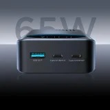 Powerbank 30000mAh USB-A USB-C z wyświetlaczem 65W - czarny 11