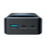 Powerbank 30000mAh USB-A USB-C z wyświetlaczem 65W - czarny 2