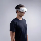 Masażer na oczy powietrzny wibracyjny - beżowy 8