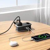 Listwa zasilająca 5w1 AC USB-A USB-C 15.5W - czarna 10