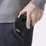 Powerbank 20000mAh USB-C USB-A z wbudowanymi kablami iPhone Lightning USB-C - czarny 5