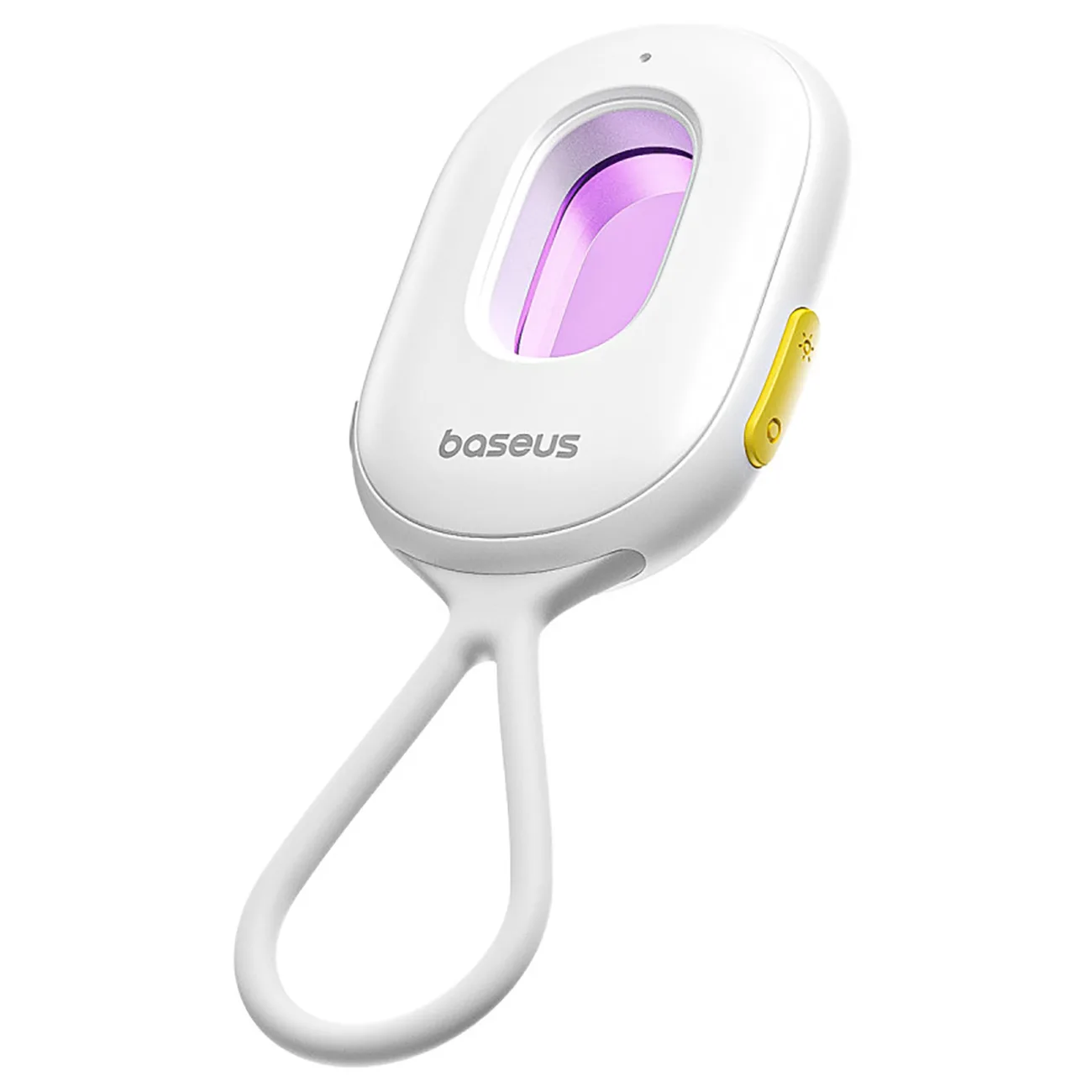 Rejtett kamera-érzékelő riasztóval, mini zseblámpával és USB-A–USB-C kábellel – fehér