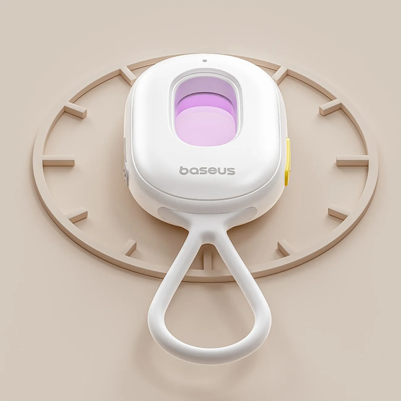 Hidden camera detector with alarm, mini flashlight, and USB-A to USB-C cable - white 10