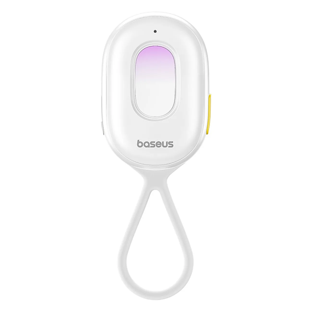 Hidden camera detector with alarm, mini flashlight, and USB-A to USB-C cable - white 4