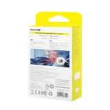 Rejtett kamera-érzékelő riasztóval, mini zseblámpával és USB-A–USB-C kábellel – fehér 7