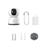 Security P1 Lite beltéri kamera 2K Wi-Fi megfigyeléshez, microSD-kártyával – fehér 6