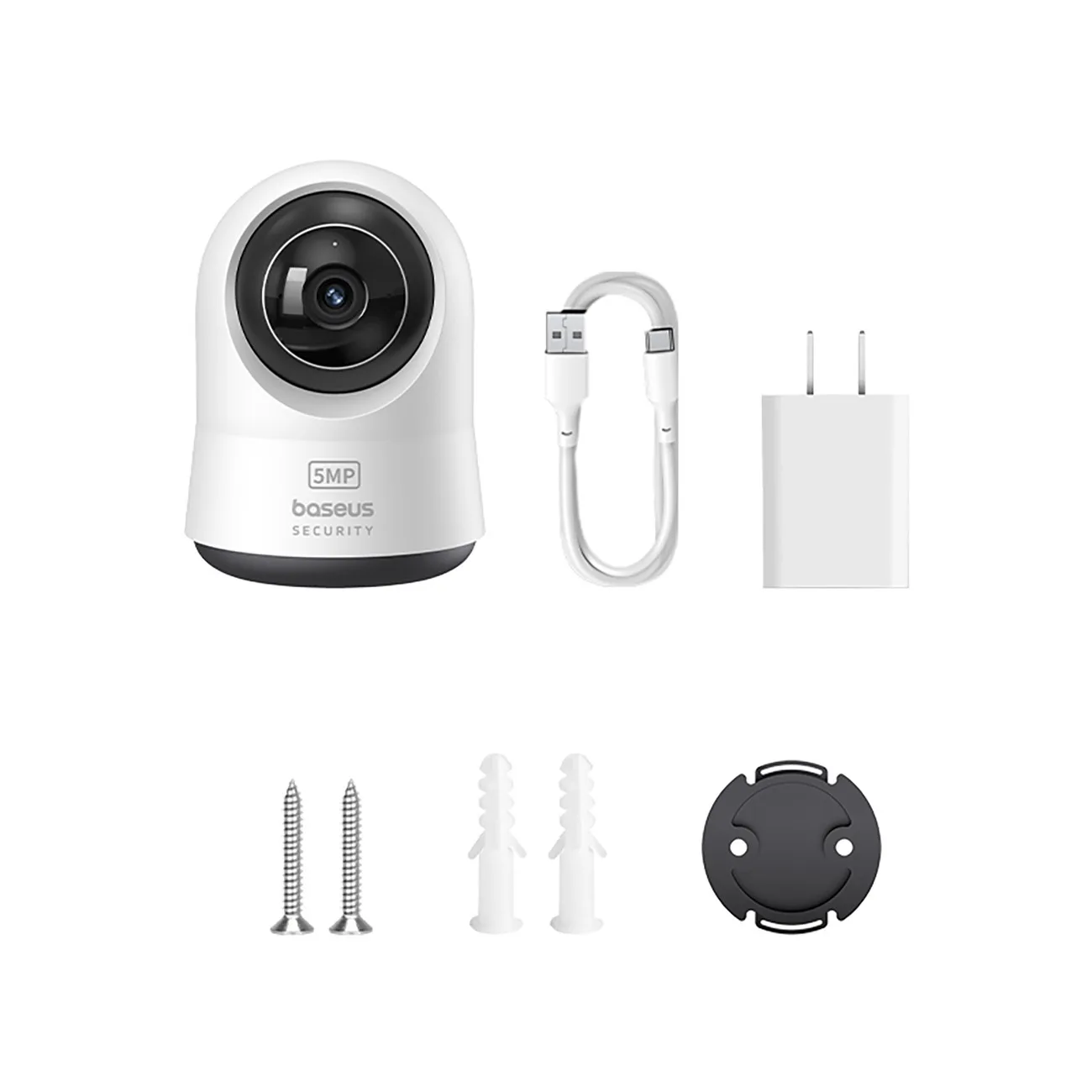 Security P1 Pro Indoor Camera for 3K AI Wi-Fi Monitoring with microSD - White 6