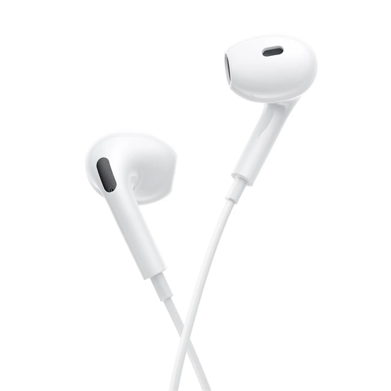 USB-C wired in-ear headphones - white 3