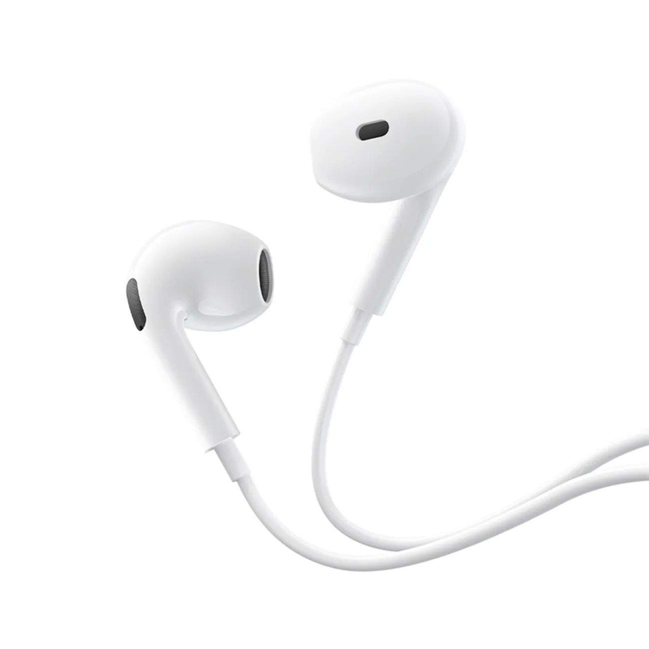 USB-C wired in-ear headphones - white 4