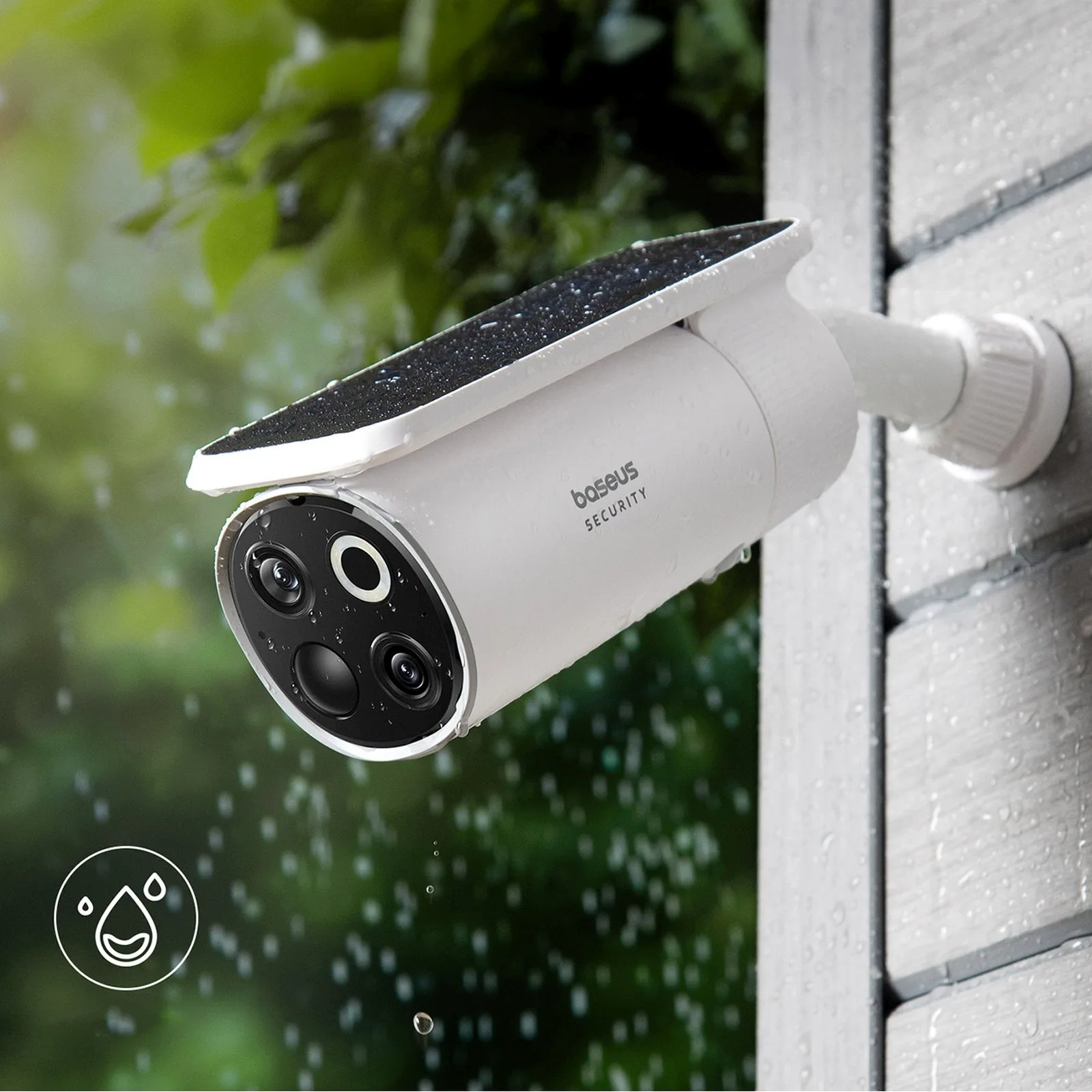 Outdoor Solar Surveillance Kit, 2 3K Cameras, 8x 16GB - White 7