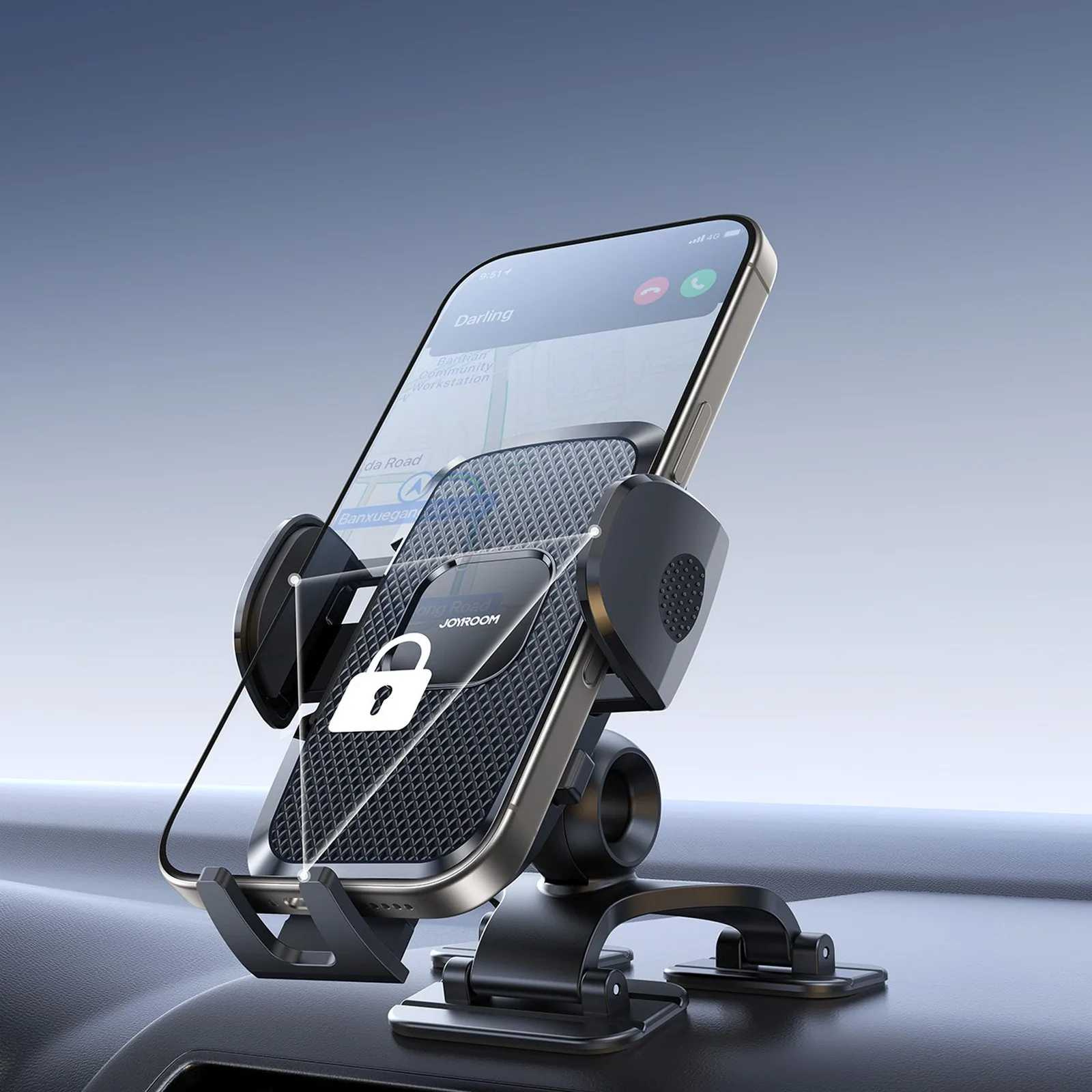 Klemmenhalterung für 4,7–7-Zoll-Smartphones mit drei Beinen 2