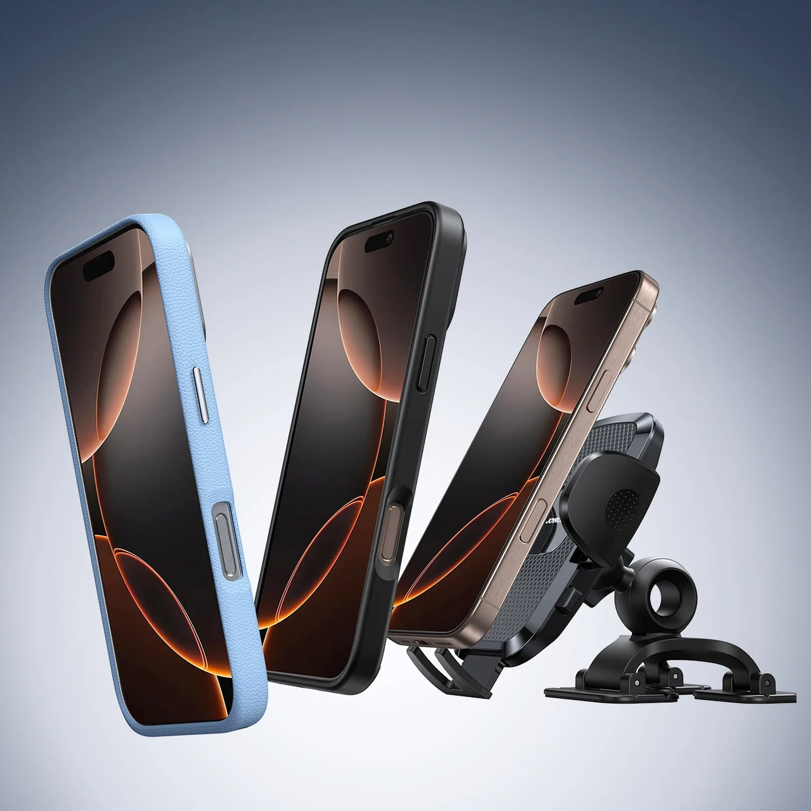 Klemmenhalterung für 4,7–7-Zoll-Smartphones mit drei Beinen 7