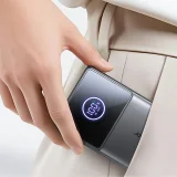 Powerbank 10000mAh 22.5W ze zwijanym kablem USB-C - czarny 4