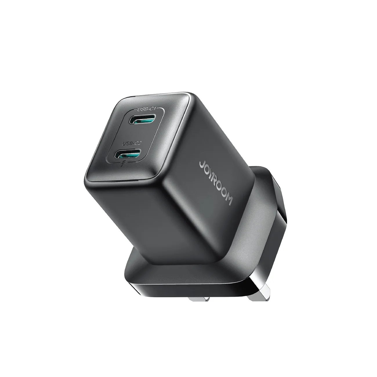 45 W-os brit USB-C fali töltő – fekete