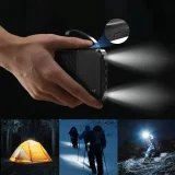 Powerbanka K11 10 000 mAh s integrovanými káblami – čierna 3