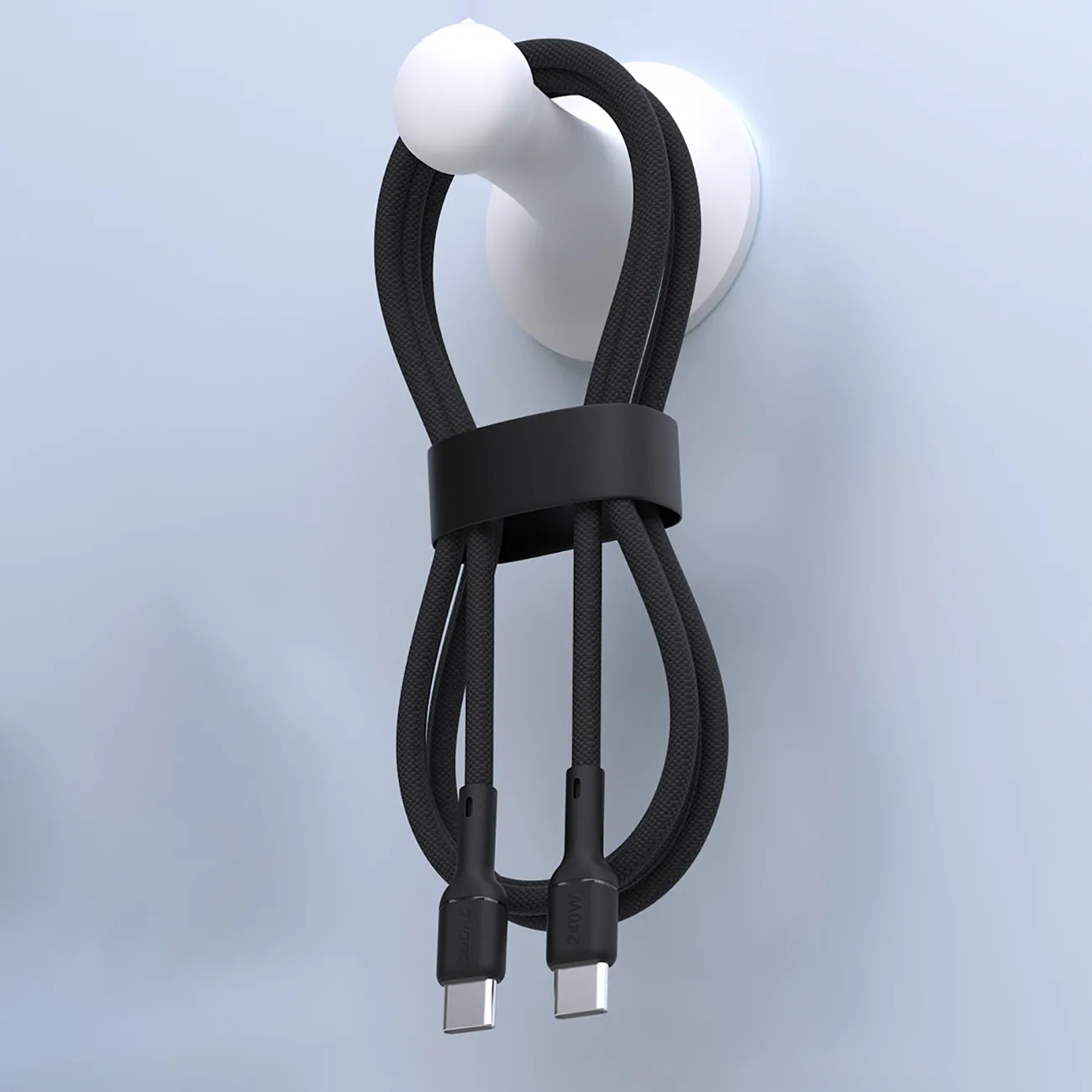 USB-C PD 240-W-Kabel, 2 m – Schwarz 5
