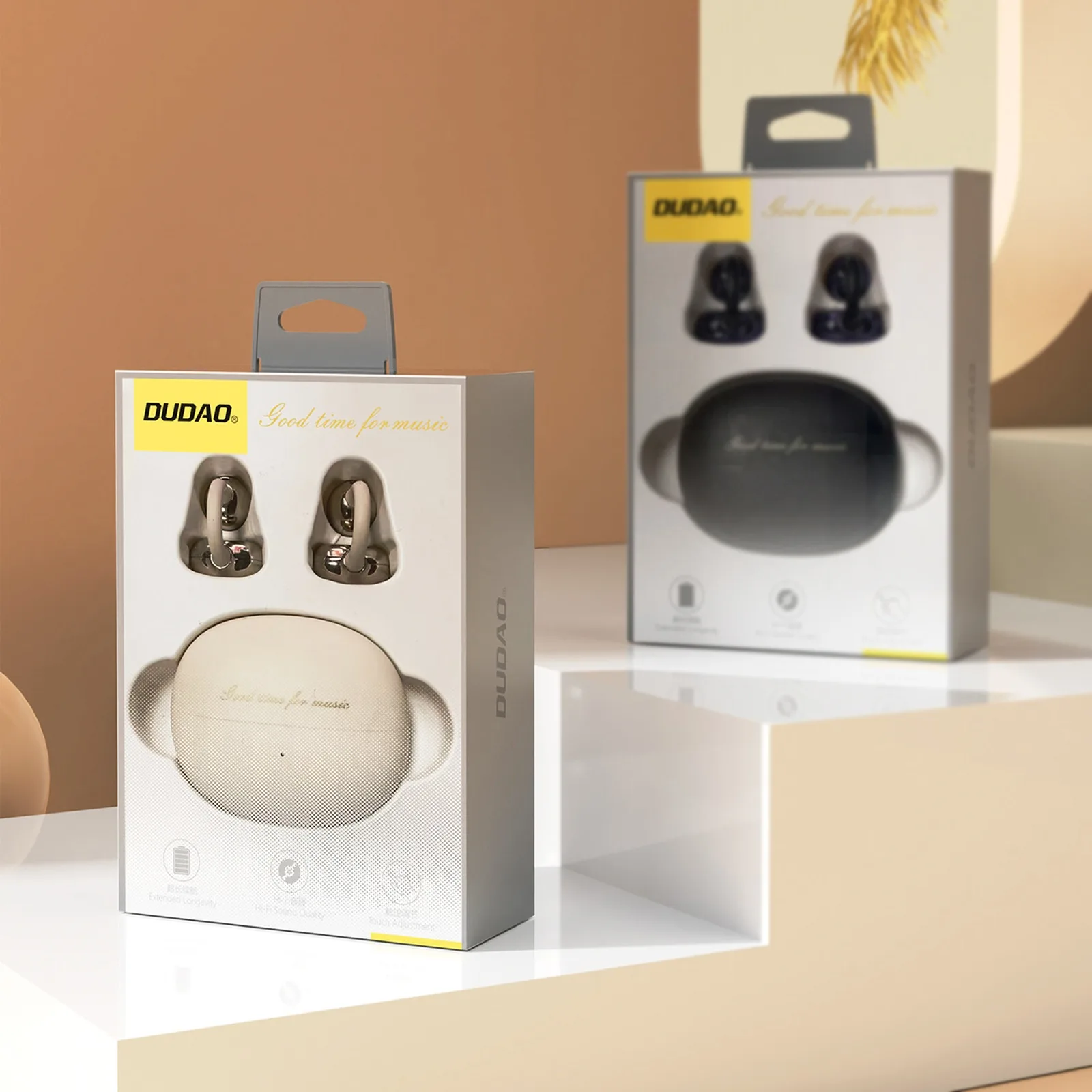 Słuchawki bezprzewodowe U20 TWS Bluetooth - białe 6