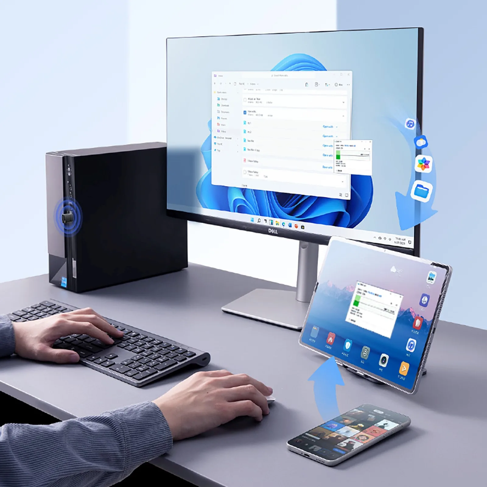 Bluetooth 5.4 adapter for up to 5 devices, 20m 7