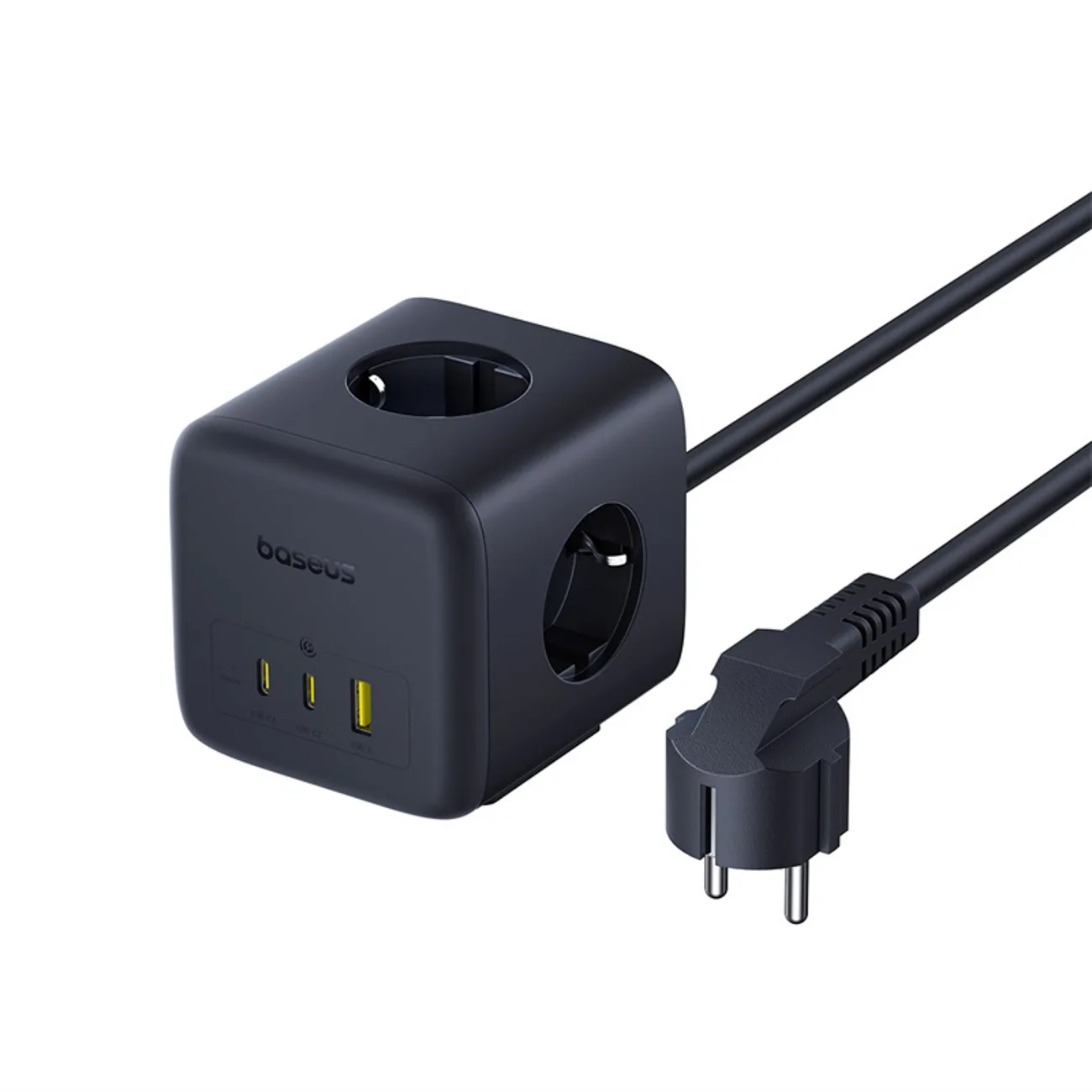 USB-A/USB-C produžni kabel za napajanje s EU utikačem, 67 W, 1,5 m 3