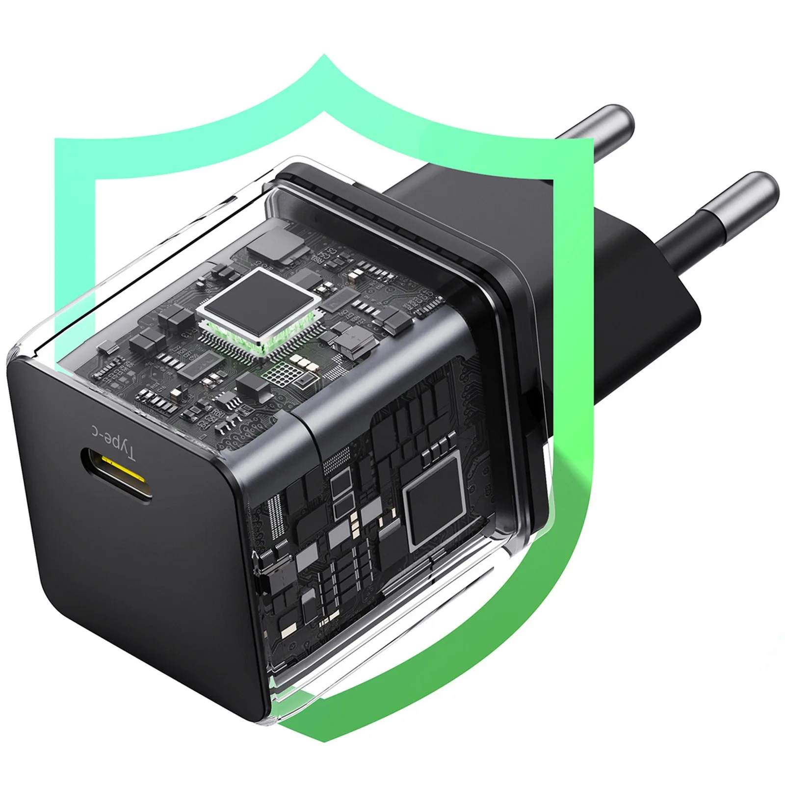 Palm 20W USB-C zidni punjač - Crni 9