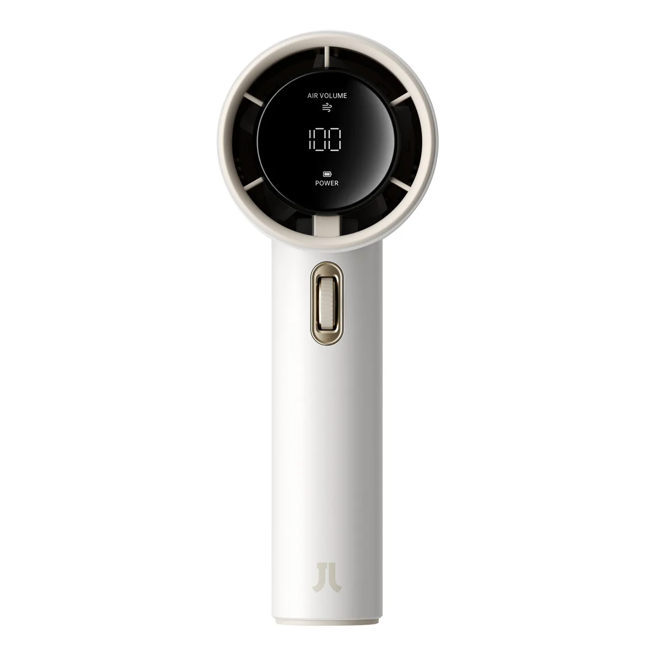 Mini ventilátor, hordozható fúvóka - 3600 mAh - fehér