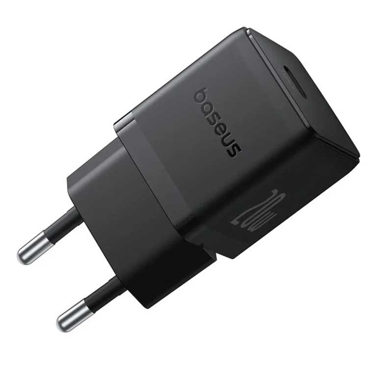 Palm 1C 20 W-os hálózati töltő 60 W-os, 1 m-es USB-C kábellel – fekete