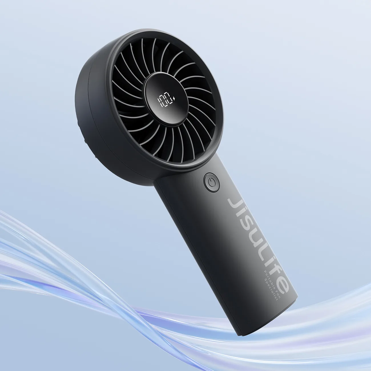 Mini USB-C Handheld Fan 3600mAh - Black 10