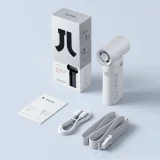 Mini-Ventilator, tragbar, USB-C, 3600 mAh – Grau 10