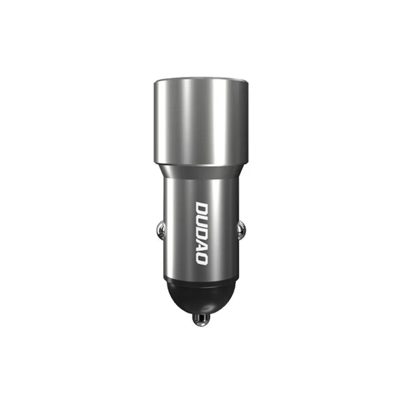 USB-A na USB-C PD QC 22,5 W punjač za automobil - sivi 4