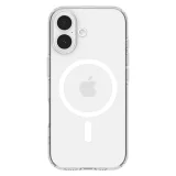 Liquid Crystal MagSafe zaštitna futrola za iPhone 17 - prozirno bijela 2