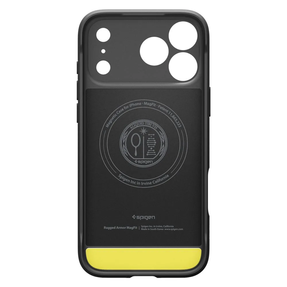 Rugged Armor MagSafe Schutzhülle für iPhone 17 Pro – Mattschwarz 3