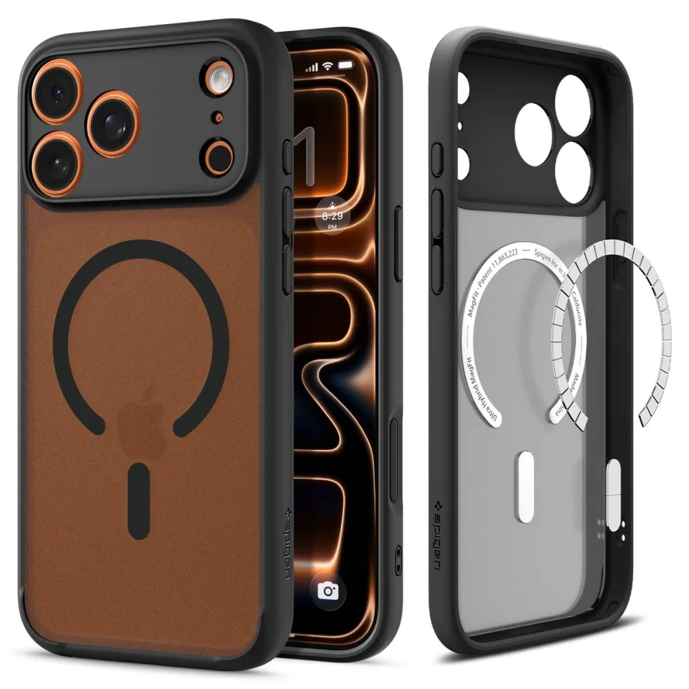 Ultra Hybrid MagSafe védőtok iPhone 17 Pro-hoz – Fekete