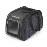 Faltbare Fahrradtasche für den Transport von Hunden und Katzen – schwarz 3