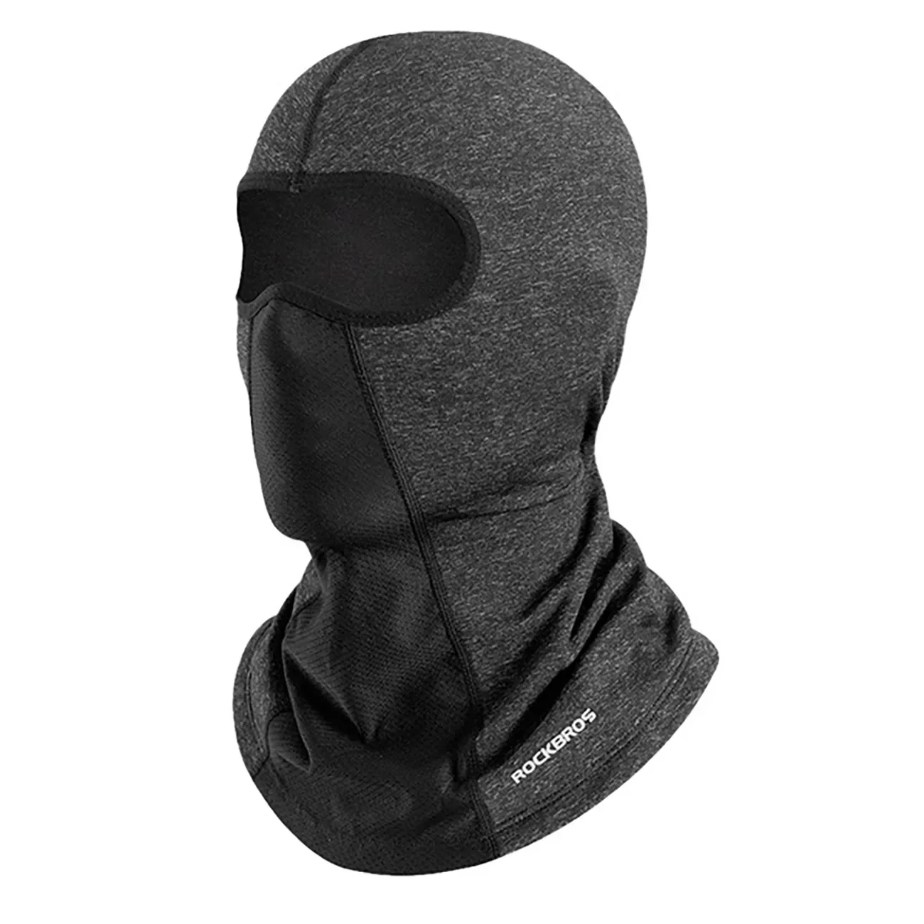 Kerékpáros balaclava, egy méretben - fekete és szürke Kerékpáros balaclava, egy méretben - fekete és szürke