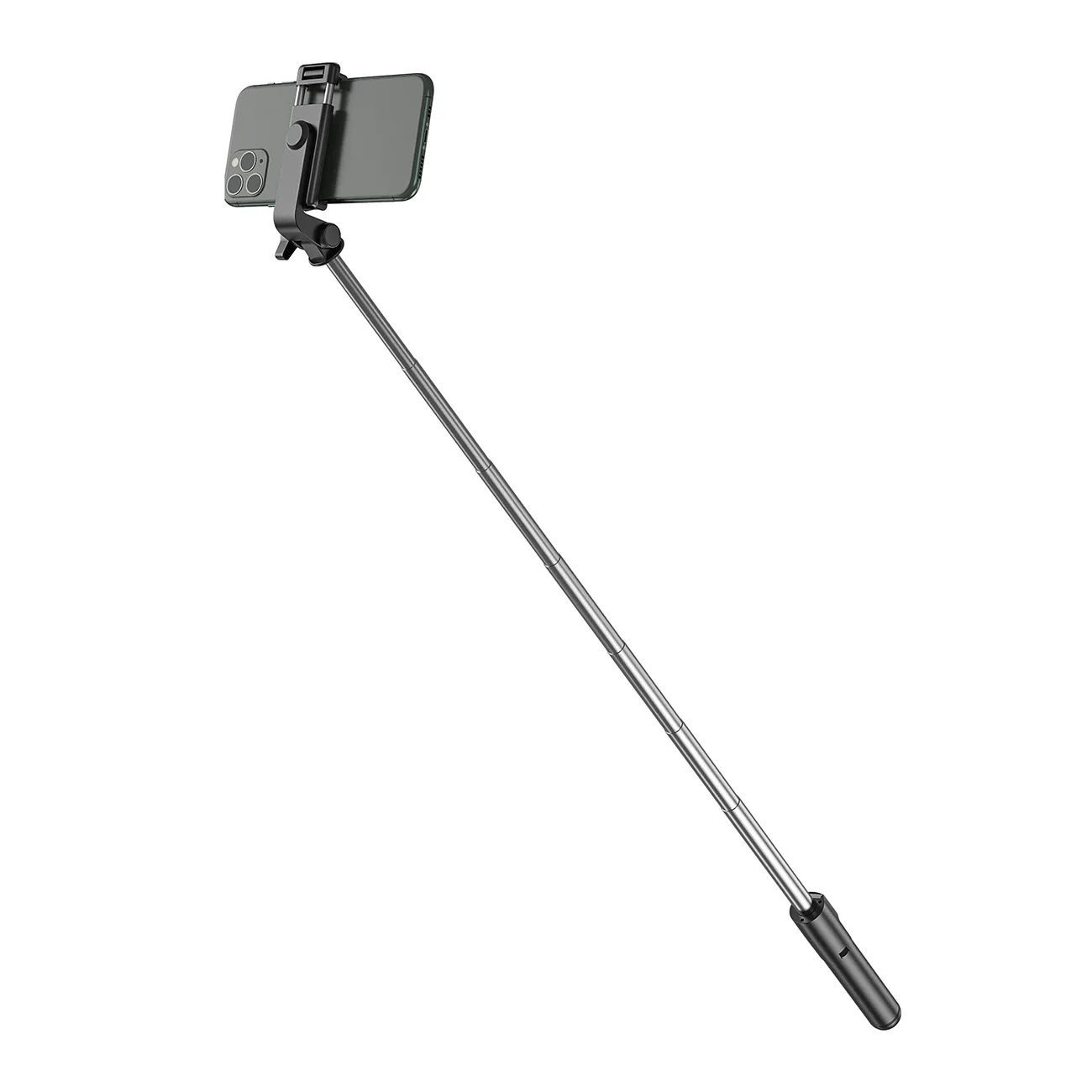 Telescopic selfie stick/trepied cu suport pentru telefon, 1 m 2