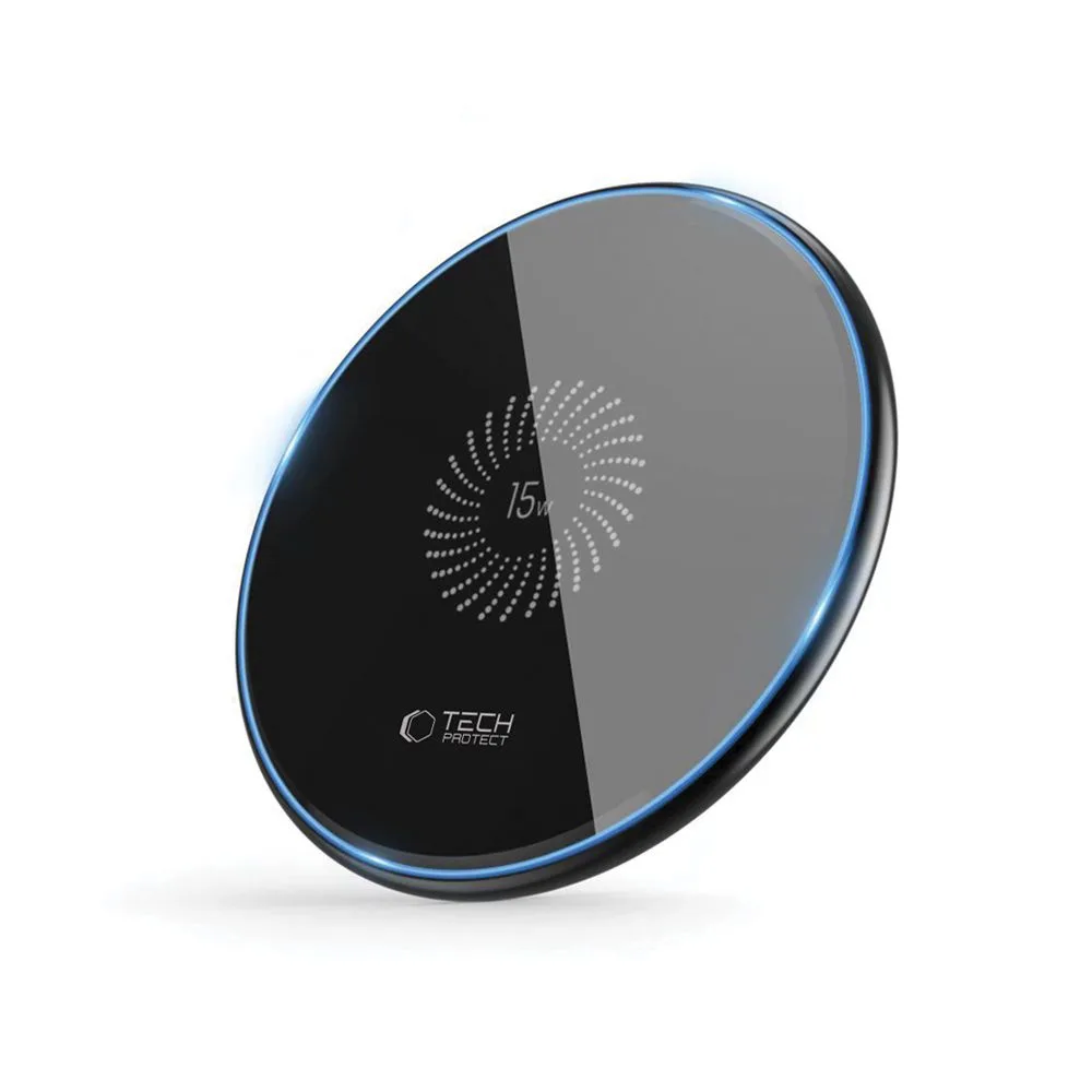 15-W-Wireless-Induktionsladegerät – Schwarz 4