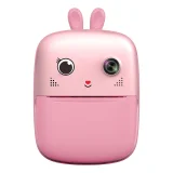 HURC10R Mini Thermal Printer with Camera and Video Camera - Pink