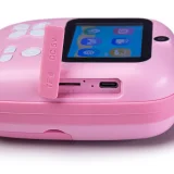 HURC10R Mini Thermal Printer with Camera and Video Camera - Pink 10