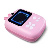 HURC10R Mini Thermal Printer with Camera and Video Camera - Pink 4