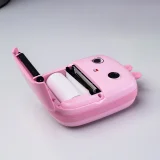 HURC10R Mini Thermal Printer with Camera and Video Camera - Pink 7