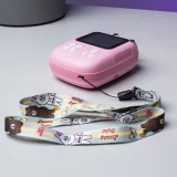 HURC10R Mini Thermal Printer with Camera and Video Camera - Pink 8