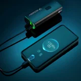 Predné svetlo na bicykel s káblom USB-C, 3000 lm – čierne 6