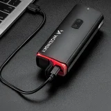 Predné svetlo na bicykel s káblom USB-C, 3000 lm – čierne 7