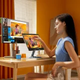 Sklopivi stolni stalak za tablet 360° - sivi 7