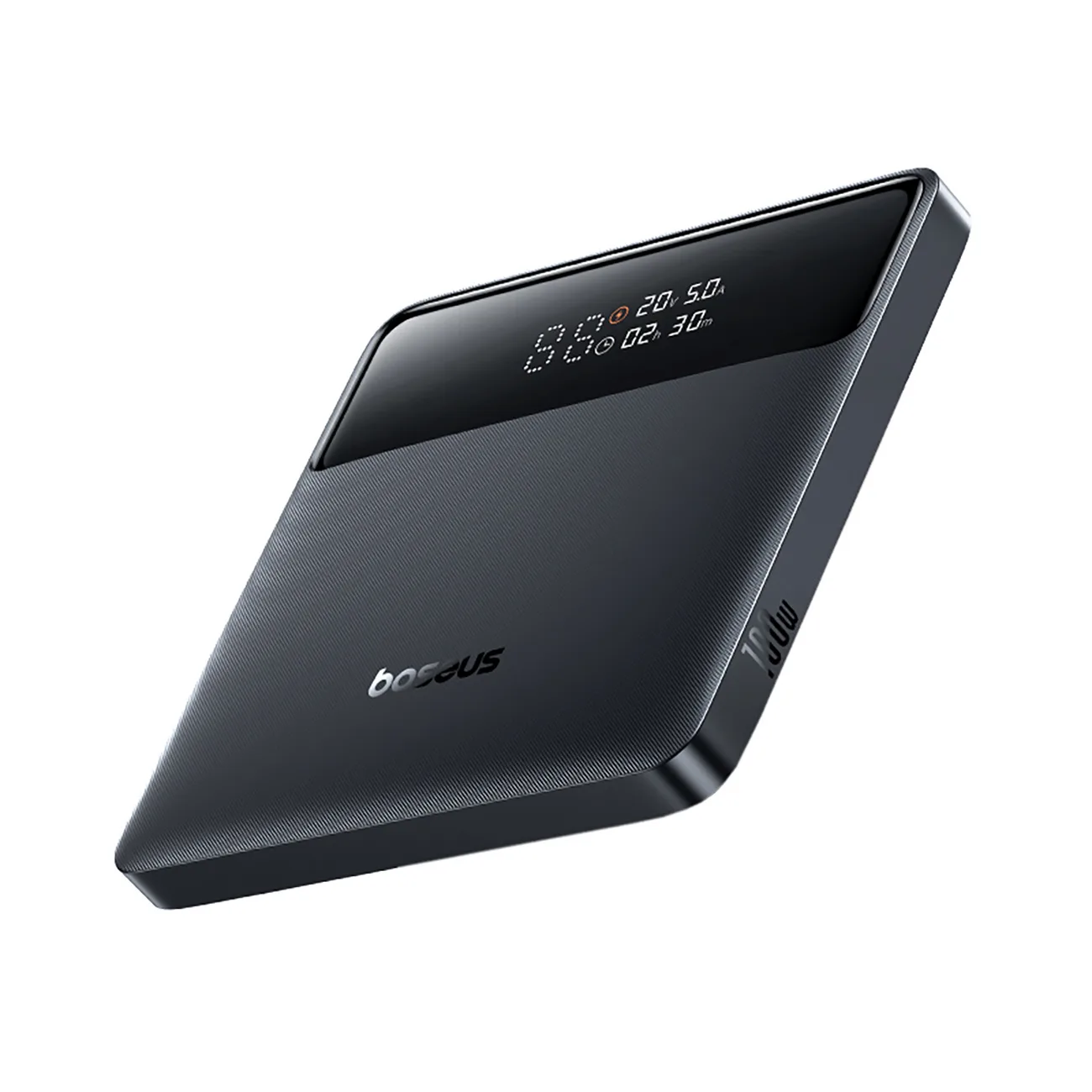 Blade H1 20000mAh Powerbank mit Display, USB-A, USB-C, 100W – Schwarz 3