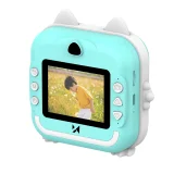 WDT-02 Mini hőnyomtató kamerával gyerekeknek – kék 5