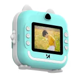 WDT-02 Mini hőnyomtató kamerával gyerekeknek – kék 6