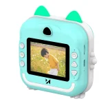 WDT-02 Mini hőnyomtató kamerával gyerekeknek – kék 7