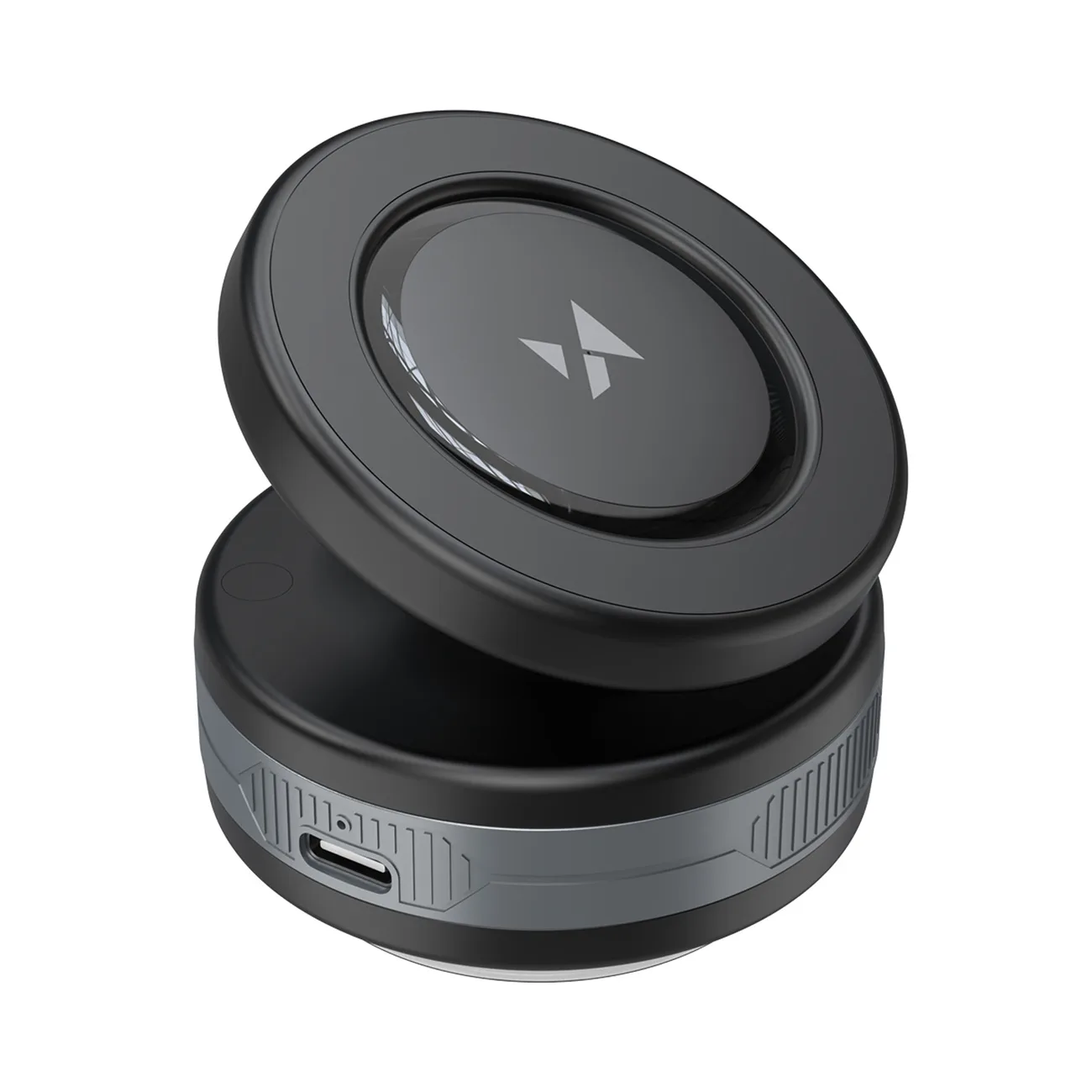 Autohalterung mit Qi-Ladegerät, kompatibel mit MagSafe 15 W – schwarz 2